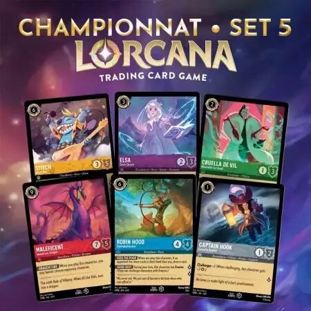 Disney Lorcana TCG - Championnat de set Ciel Scintillant - 01/11/2024