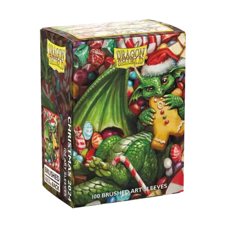 Dragon Shield - 100 Brushed Art - Christmas 2024