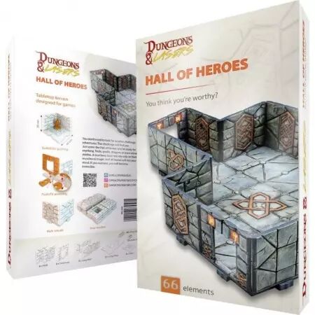 Dungeons & Lasers - décors - Hall of heroes