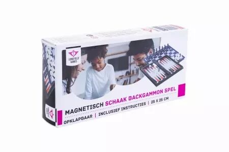 Echecs backgammon magnet 25cm