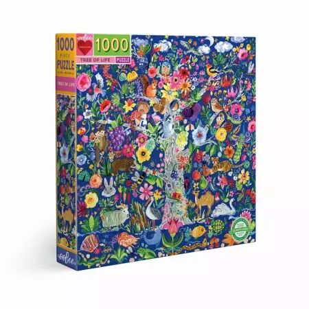 Eeboo - Puzzle 1000 pièces - Tree of Life - Ecoresponsable