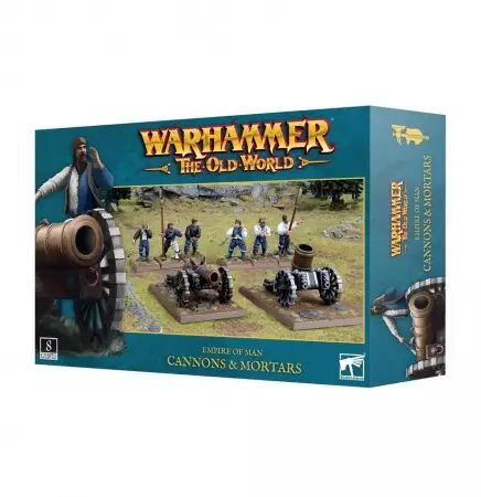 Empire de l\'Homme :  Canons et Mortiers - Warhammer the Old World