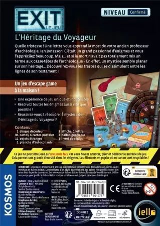 Exit : L\'Heritage du Voyageur - Confirmé