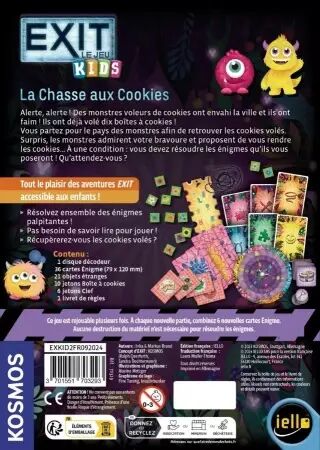 Exit Kids 2 : La Chasse aux Cookies - Iello