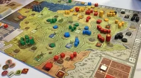 Falling Sky + Extension Ariovistus - Andrew Ruhnke, Volko Ruhnke - GMT Games, Asyncron