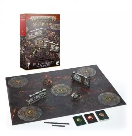 Fire & Jade Gaming Pack (French) - Warhammer Age of Sigmar - Games Workshop