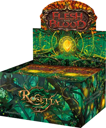 Flesh & Blood : Rosetta 24 Boosters display (EN)