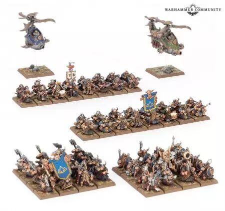 Forteresses Naines : Battalion - Warhammer the Old World - Games Workshop