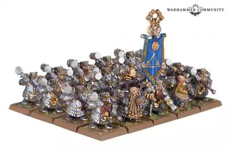 Forteresses Naines : Dwarf Hammerers - Warhammer the Old World - Games Workshop