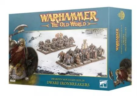 Forteresses Naines : Dwarf Ironbreakers - Warhammer the Old World - Games Workshop