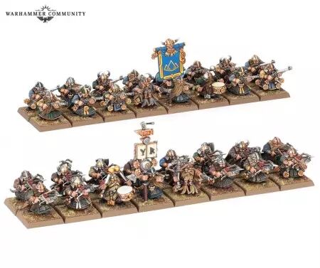 Forteresses Naines : Dwarf Quarrellers - Warhammer the Old World - Games Workshop