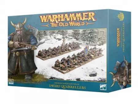 Forteresses Naines : Dwarf Quarrellers - Warhammer the Old World - Games Workshop