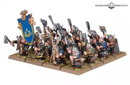 Forteresses Naines : Dwarf Warriors - Warhammer the Old World - Games Workshop