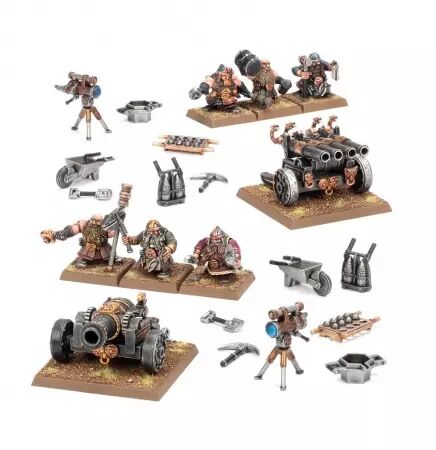 Forteresses Naines (Dwarfen Mountain Holds) : Canon et Canon-orgue Nains - Warhammer the Old World - Games Workshop