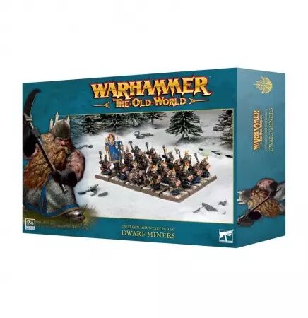 Forteresses Naines (Dwarfen Mountain Holds): Mineurs Nains - Warhammer the Old World - Games Workshop