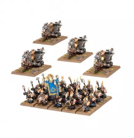 Forteresses Naines (Dwarfen Mountain Holds): Mineurs Nains - Warhammer the Old World - Games Workshop