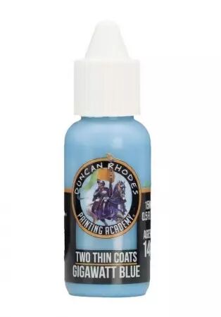 Gigawatt Blue - Bright - Two Thin Coats