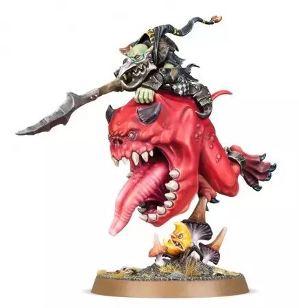 Gloomspite Gitz: Loufboss Sur Squig Des Cavernes Géant - Warhammer Age Of Sigmar - Games Workshop