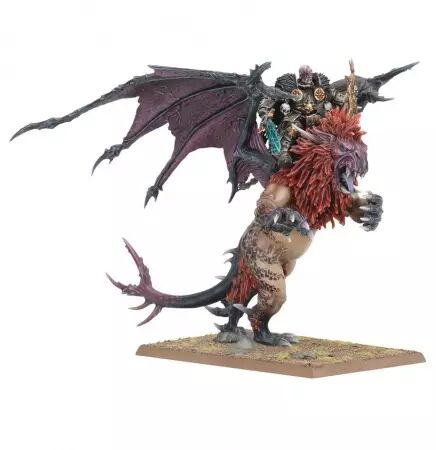 Guerriers du Chaos: Seigneur du Chaos sur Manticore (Lord On Manticore) - Warhammer the Old World