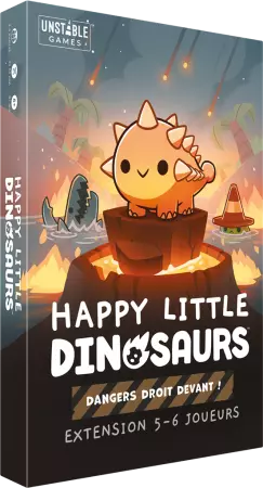 Happy Little Dinosaurs : Extension Dangers Droit Devant