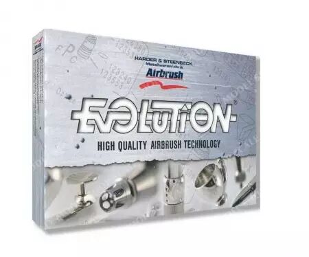 Harder & Steenbeck Evolution Silverline Two in One Airbrush by Vallejo - Aérographe 