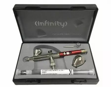 Harder & Steenbeck Infinity 2 in 1 Airbrush by Vallejo - Aérographe 