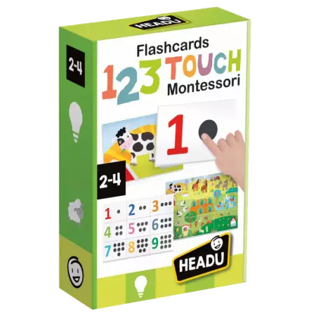 Headu - Flashcards 123 Touch Montessori