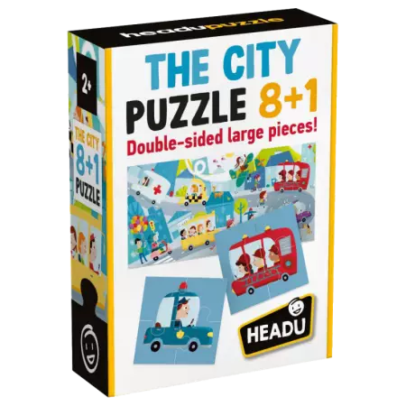 Headu - Puzzle 8 + 1 City 