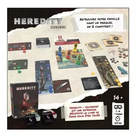 Heredity : Extension Souvenirs - Jérôme Cance, Laurent Kobel - Darucat