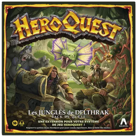 Heroquest - Extension : Les Jungles de Delthrak