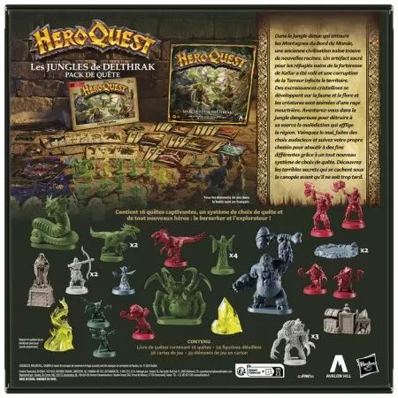 Heroquest - Extension : Les Jungles de Delthrak