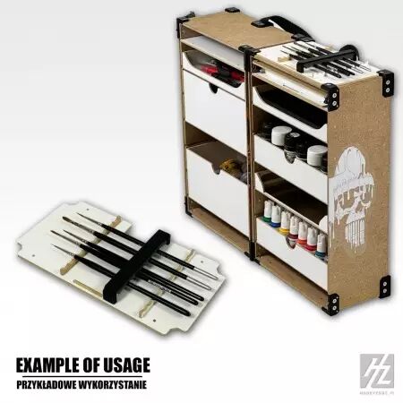 Insert pour outils et pinceaux - Portable Hobby Station System - Hobbyzone 