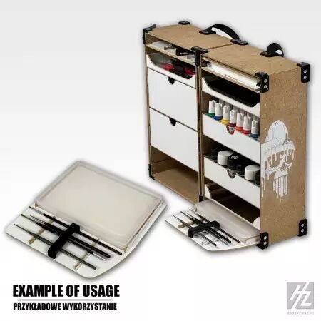 Insert pour palette et pinceaux - Portable Hobby Station System - Hobbyzone 