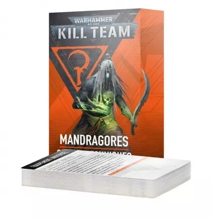 Kill Team: Mandragores  Cartes Techniques - Warhammer 40k - Games Workshop