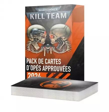 Kill Team: Pack de Cartes d\'Opérations Approuvées 2024 - Warhammer 40k - Games Workshop