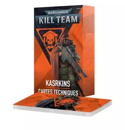 Kill Team Cartes Techniques : Kasrkin (français) - Warhammer 40k - Games Workshop