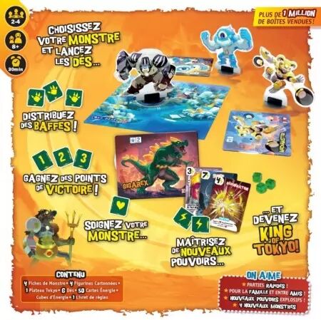 King Of Tokyo : Origins - Richard Garfield - Iello