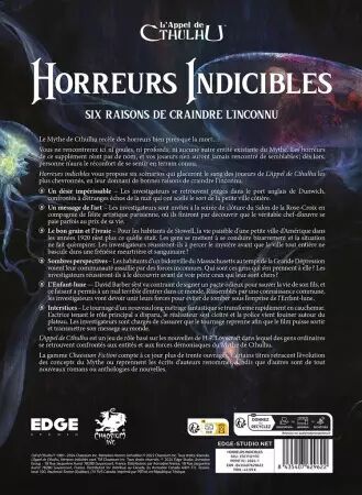 L\'Appel de Cthulhu : Horreurs Indicibles