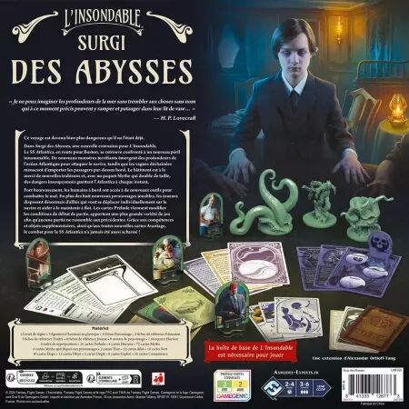 L\'Insondable - Extension : Surgi des Abysses - Fantasy Flight Games