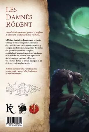 L\'Ultime Bestiaire : Les Damnés - Kobold Erudit