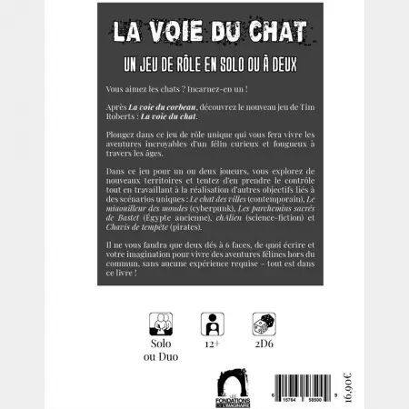 La Voie Du Chat  Jeu de Rôle Solo