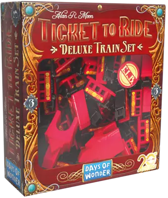 Les Aventuriers du Rail - Sets de Trains Deluxe 20ème Anniversaire