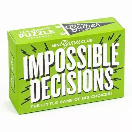 Les Mini Jeux - Décisions Impossibles - Professor Puzzle