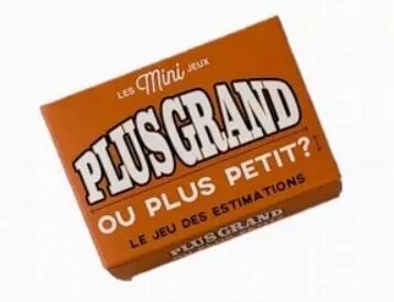 Les Mini Jeux - Plus grand ou plus petit? - Professor Puzzle