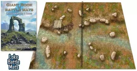 Livre plateau de jeu : Giant Book of Battle Mats Wrecks & Ruins (A3)