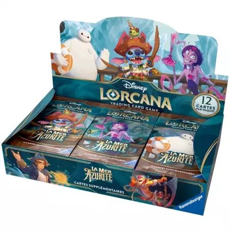 	Lorcana - Chapitre Six : La Mer Azurite - Boîte (display) de 24 Boosters Français