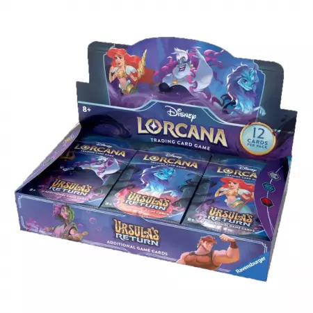 Lorcana Chapitre 4 : Ursula\'s Return - 24 Boosters box (EN)