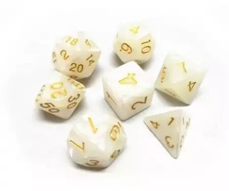 Lot de 7 dés - HD Dice