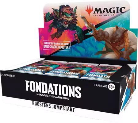 Magic the Gathering : Fondations - Boîte (Display) de 24 Boosters jumpstart (Français)