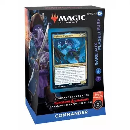 Magic The Gathering : La bataille de la Porte de Baldur - Deck Commander - Gare aux flagelleurs